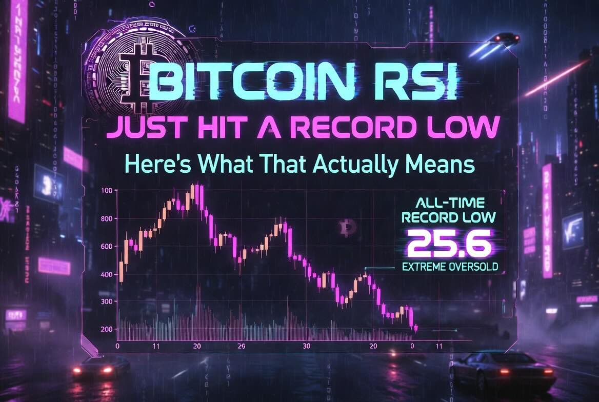 Bitcoin RSI at Record Low - What It Means 