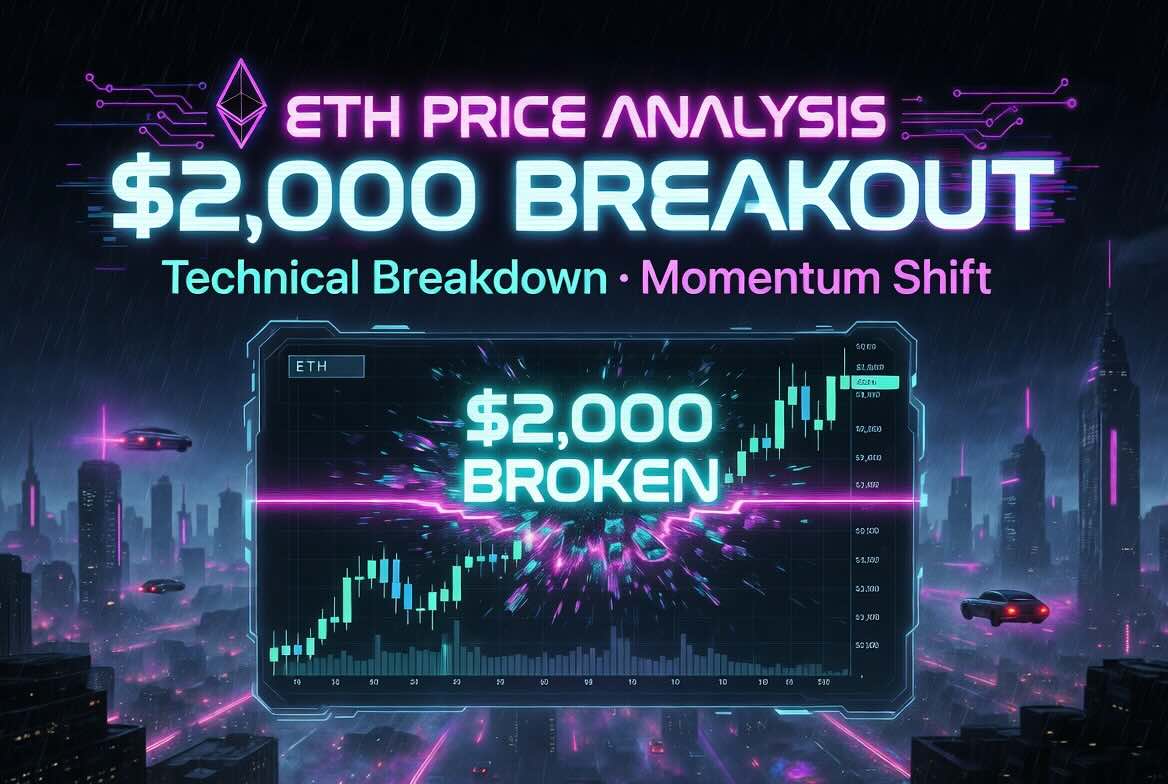 ETH Price Analysis - $2,000 Breakout