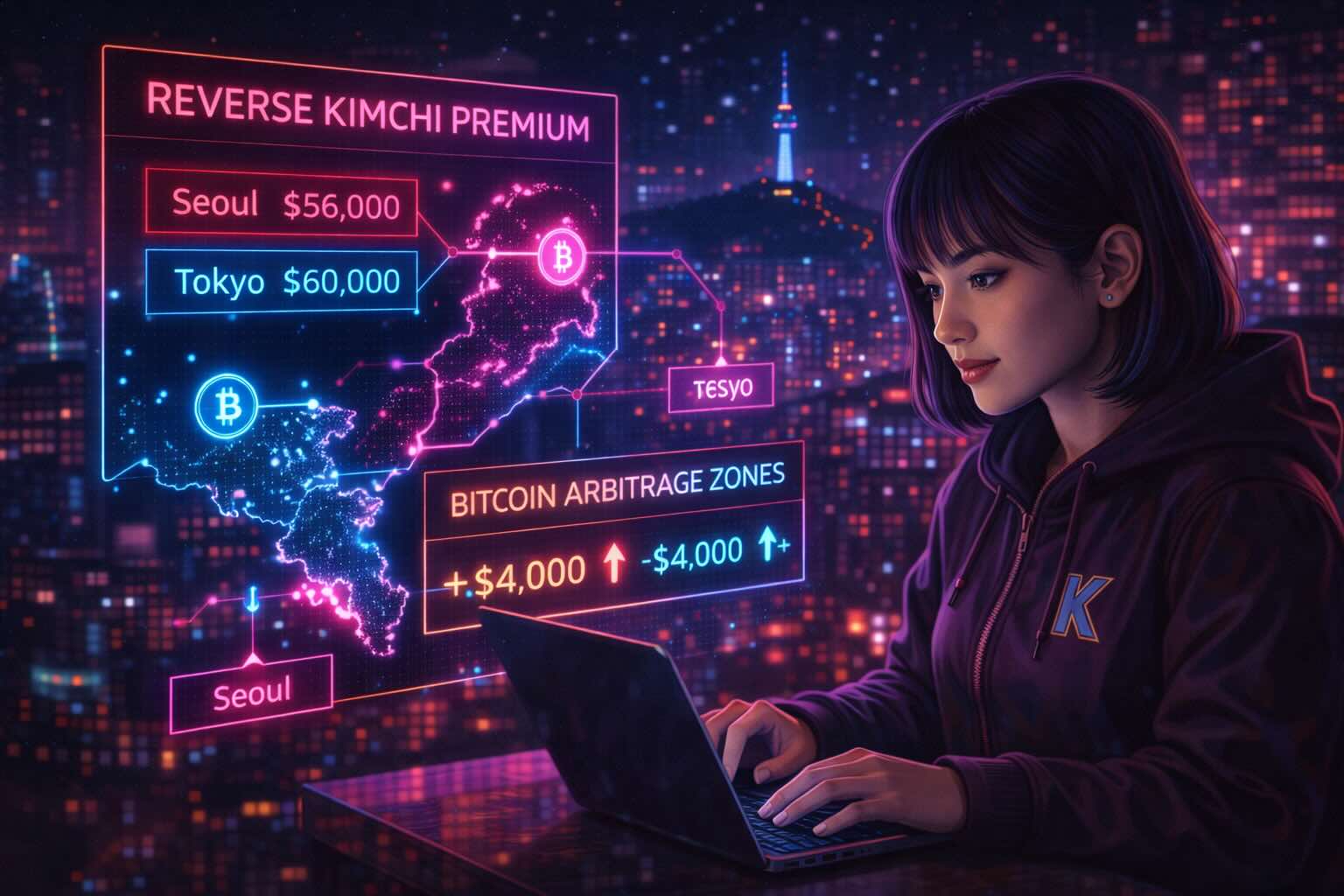 Reverse Kimchi Premium: Why Bitcoin Trades Below Korea