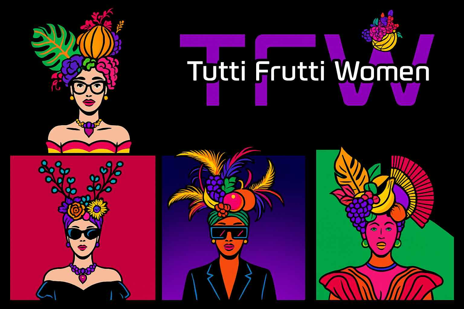 Tutti Frutti Women NFT - Art for Change